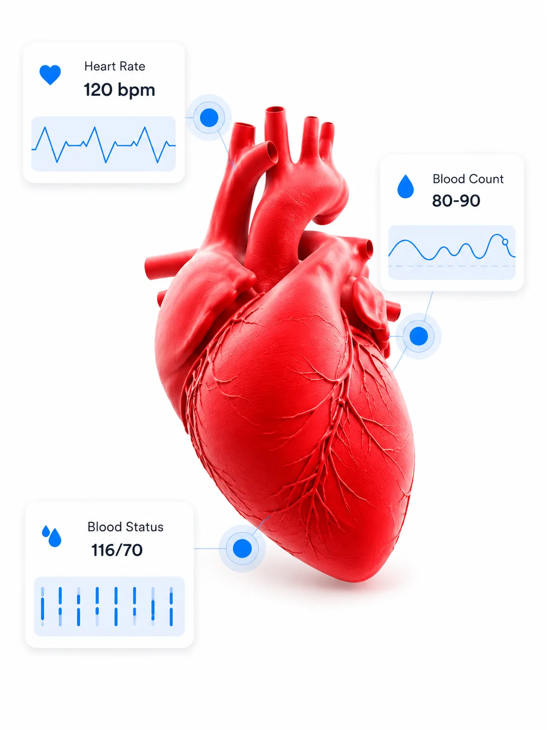 Continuous health monitoring during a MinuteDoc doctor home visit